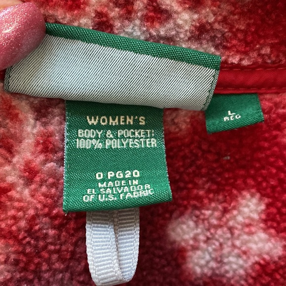 Gently Used Women’s LL Bean Fleece - Picture 4 of 6